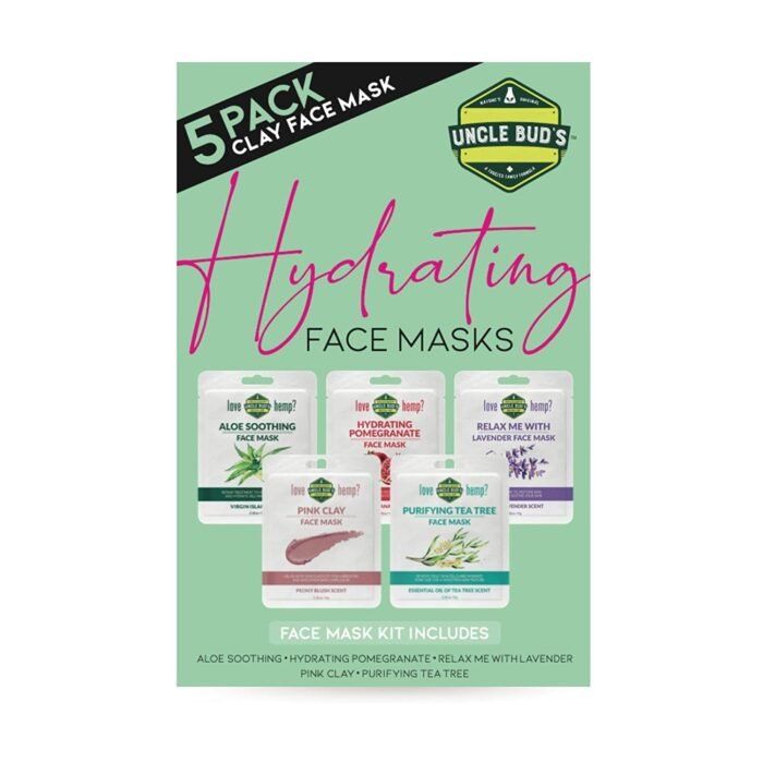 Uncle Bud’s Hemp 5-pack Hydrating Face M - Image 1