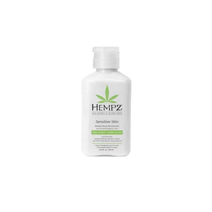Hempz Sensitive Skin Herbal Body Moistur - Image 1