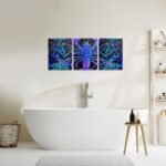 Erosebridal Lobster Canvas Wall Art 3 Pc - Image 5