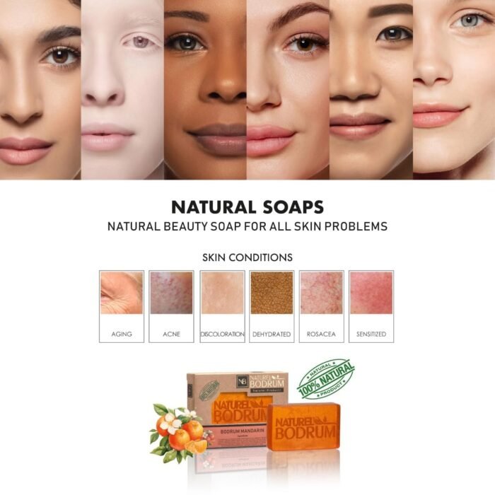 Mandarin Orange Organic Soap Bar for Wom - Image 5