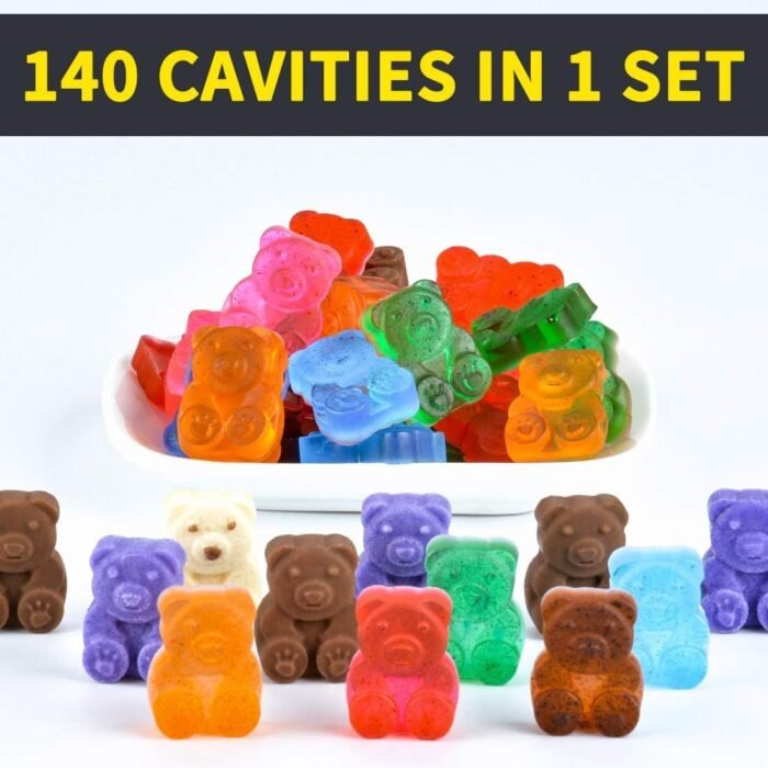 CAKETIME Gummy Bear Molds Candy Molds - - Image 2