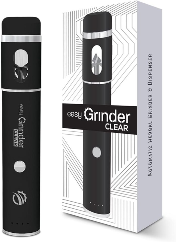 Easy Grinder Clear Glass Black Electric - Image 3