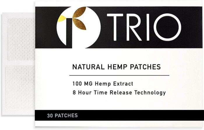 Topical Pain Patch - Zero THC - 30 Patch - Image 1