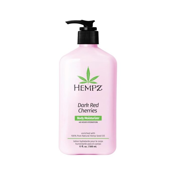 Hempz Dark Red Cherries Lotion, Ultra Hy - Image 1