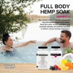 Spazazz Full Body Hemp Soak - 1000mg Hem - Image 3