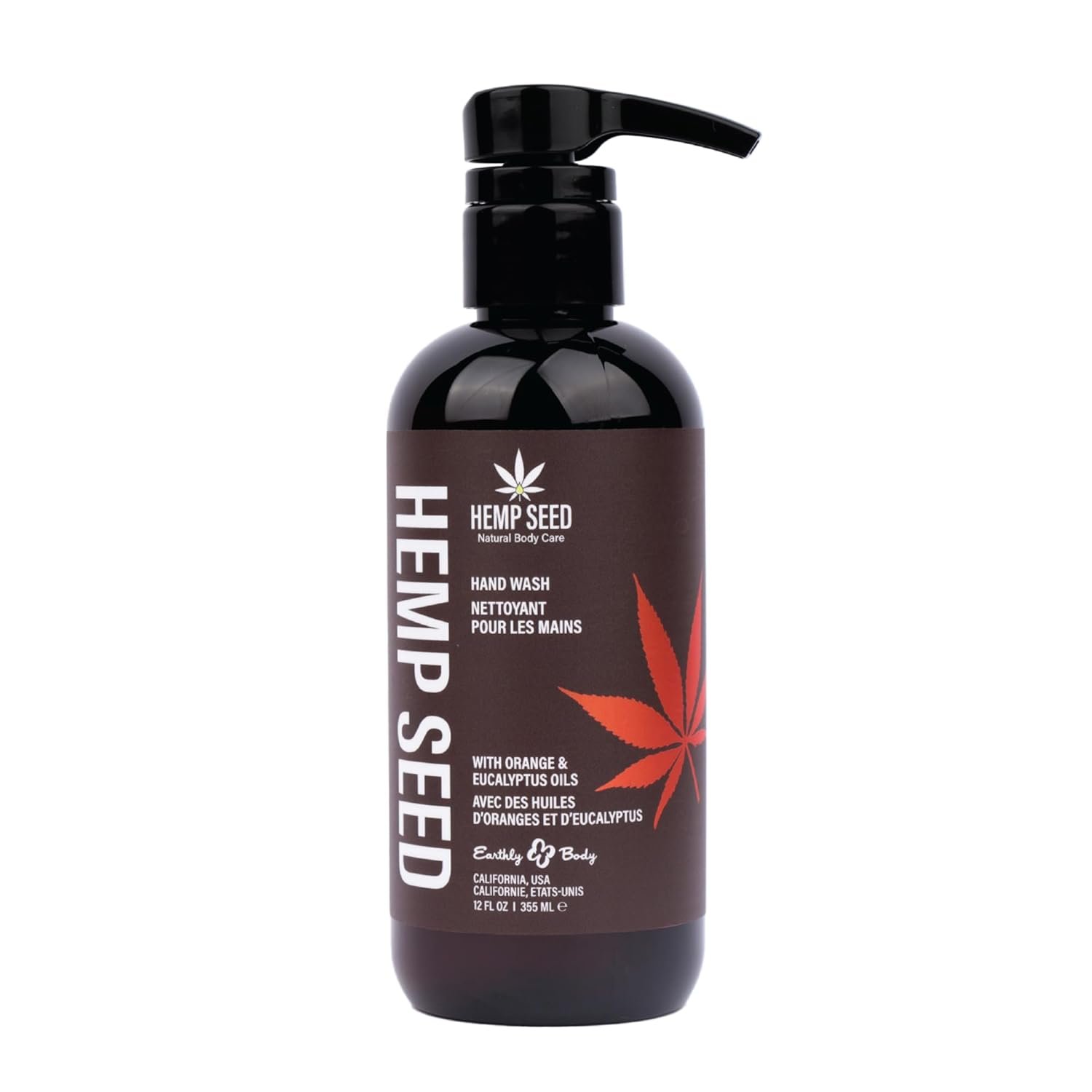 61AyVWO2XbL._SL1500_.jpg Hemp Seed Hand Wash, Eucalyptus & Tea Sc - Image 1