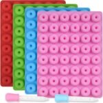 Newk Mini Donut Silicone Candy Mold, 4 P