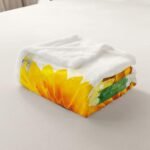 Castle Fairy Yellow Sunflower Plush Thro - Image 6