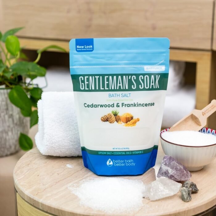 Gentleman's Bath Salt 32 Ounces Epsom Sa - Image 4