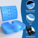 Memory Foam Seat Cushion & Lumbar Suppor - Image 2
