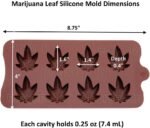 PJ BOLD Marijuana Leaf Silicone Trays fo - Image 2