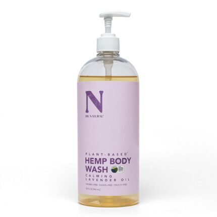 Dr. Natural Hemp Body Wash, Lavender, 32