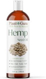 Hemp Seed Oil 16 oz. Virgin, Unrefined 1
