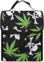 Cannabis Skull Printed Lunch Bag Made of - Image 7
