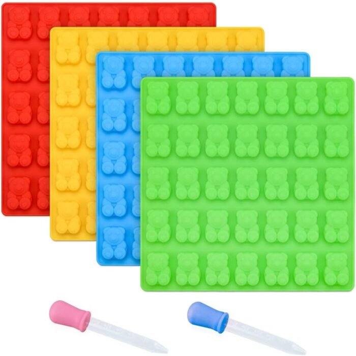 CAKETIME Gummy Bear Molds Candy Molds - - Image 1