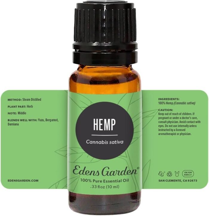 Edens Garden Hemp Essential Oil- 100% Pu - Image 9