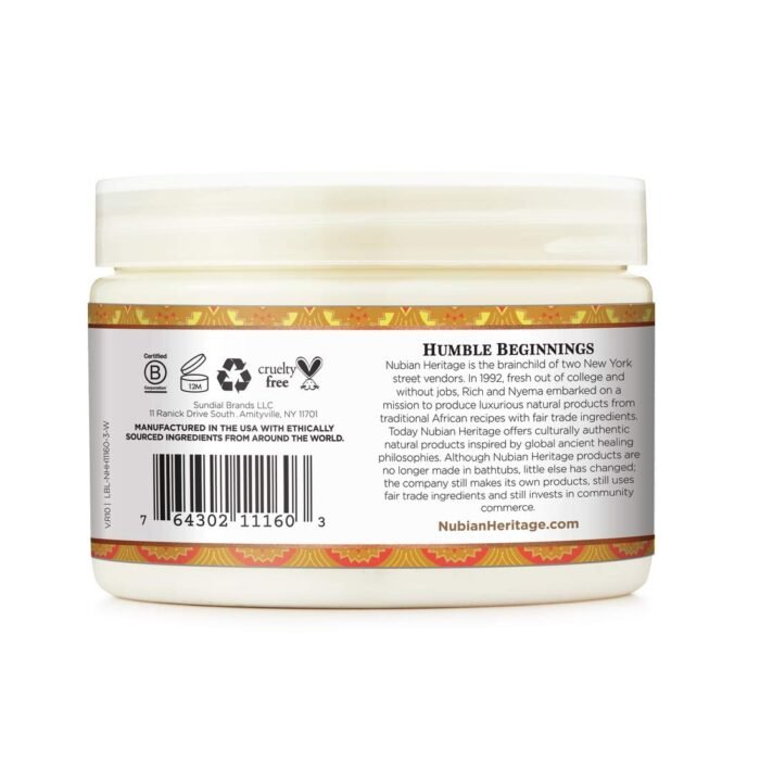 Nubian Heritage Indian Hemp Deep Conditi - Image 3