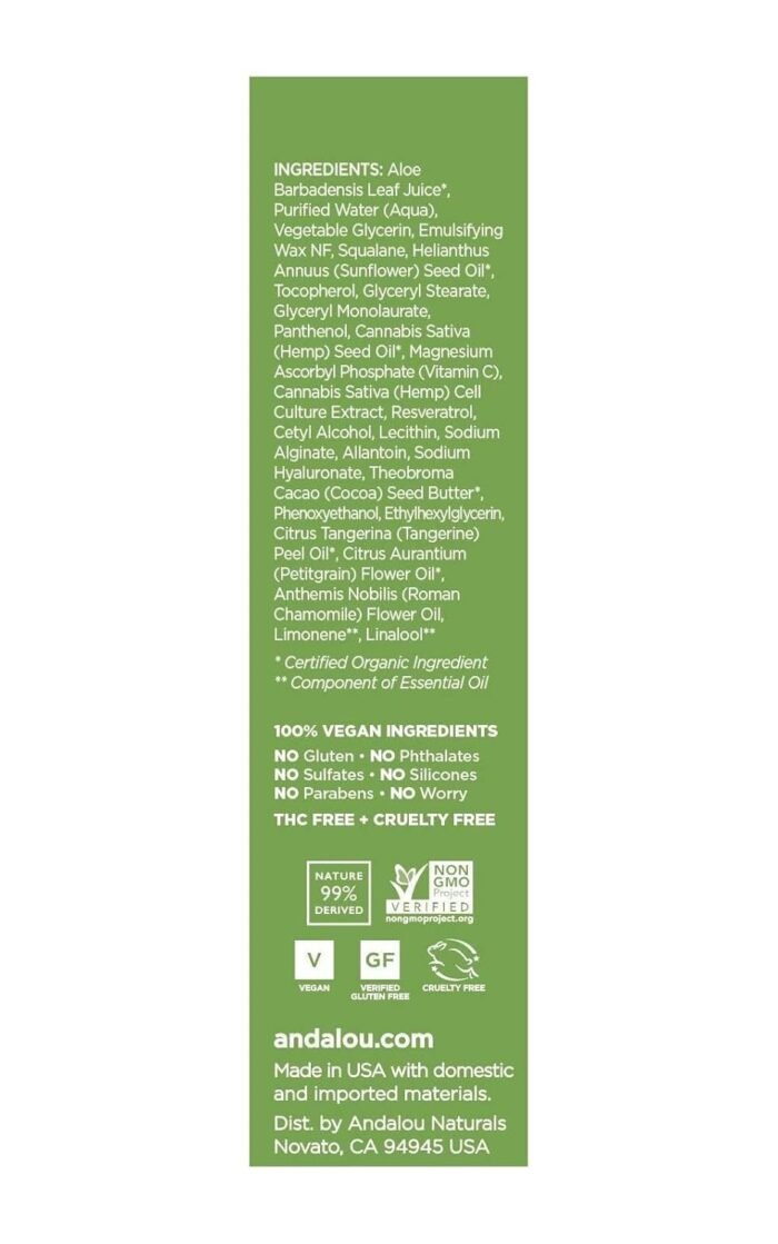 Andalou Naturals CannaCell Facial Serum, - Image 3