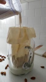 Organic Reusable Nut Milk Bag for strain - Image 5