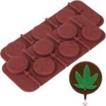 PJ BOLD Marijuana Leaf Lollipop Silicone