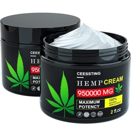 ENVISHA 2 Pack Hemp Cream by Ceessting -