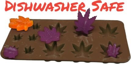 Silicone Marijuana Leaf Chocolate Mold a