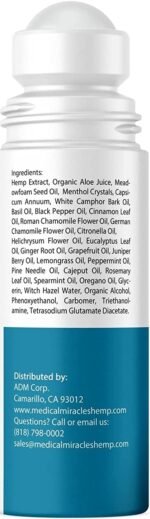 New Hemp Oil Roll On - Ideal for Muscles - Image 2