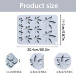 Leaf Silicone Mold Trays, 2Pcs Nonstick - Image 2