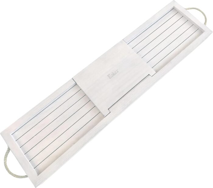 Esker Bathtub Tray, Premium Pine Wood Ba - Image 1