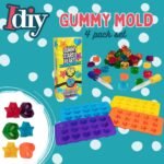Star & Heart Silicone Gummy Candy Molds, - Image 2