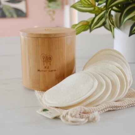 Reusable Hemp Cotton Rounds 15-Pack with