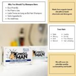 Solid Shampoo Bar Rich Lather 3 in 1: Ha - Image 5