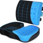 Memory Foam Seat Cushion & Lumbar Suppor