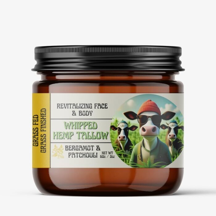 Revitalizing Whipped Hemp Tallow – Grass - Image 1