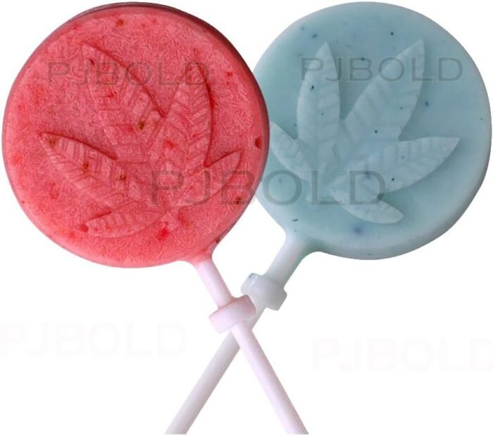 PJ BOLD Marijuana Leaf Lollipop Silicone - Image 2