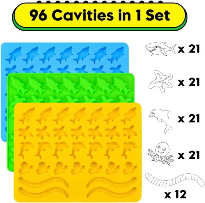 Gummy Molds Hard Candy Molds - Candy Mol - Image 6