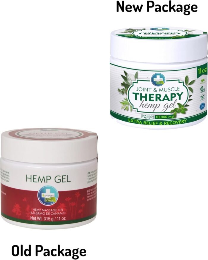 Natural Vegan Joint & Muscle Hemp Gel - - Image 2