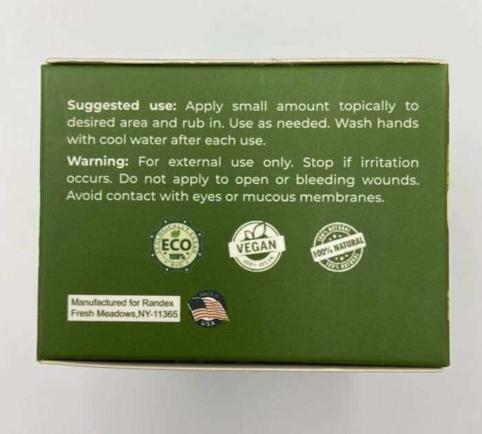 RANDEX 30000MG Organic Hemp Cream, Natur - Image 4