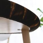 Golden Cannabis Tablecloth Round Fitted - Image 5