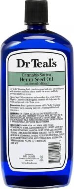 Dr. Teal's Hemp Seed Oil Foaming Bath Gi - Image 3