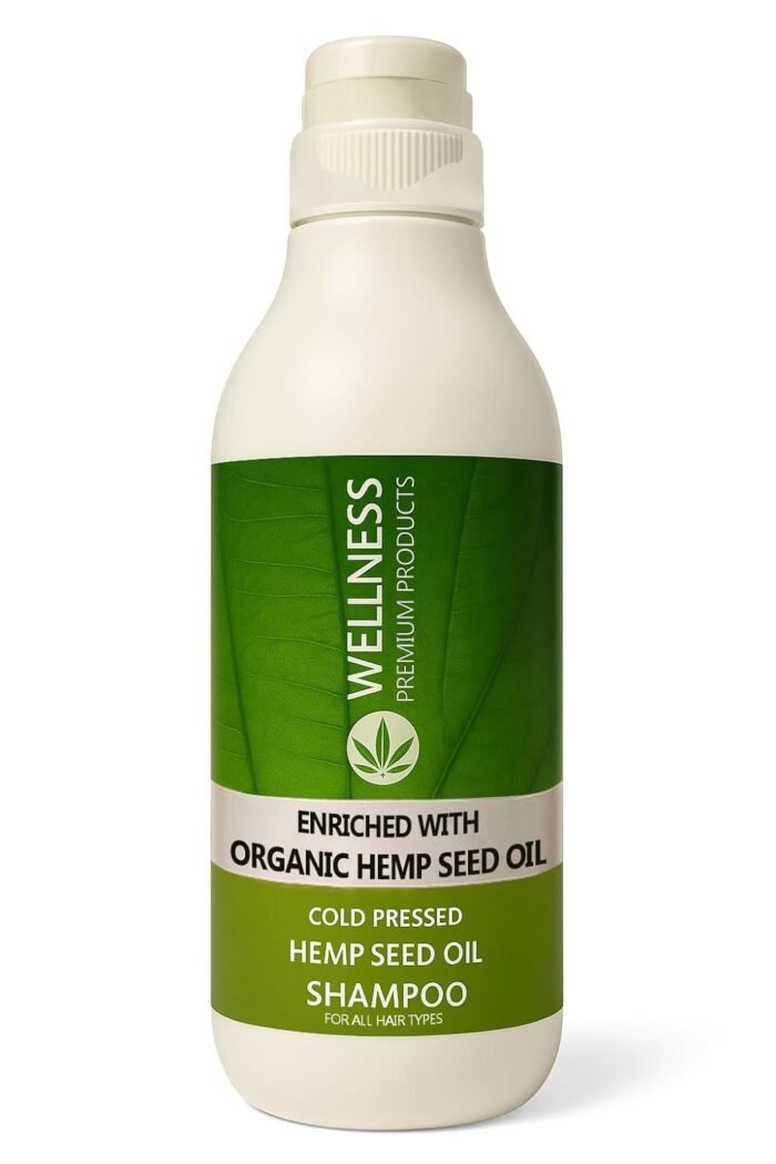 Wellness Premium Organic Hemp Shampoo – - Image 1