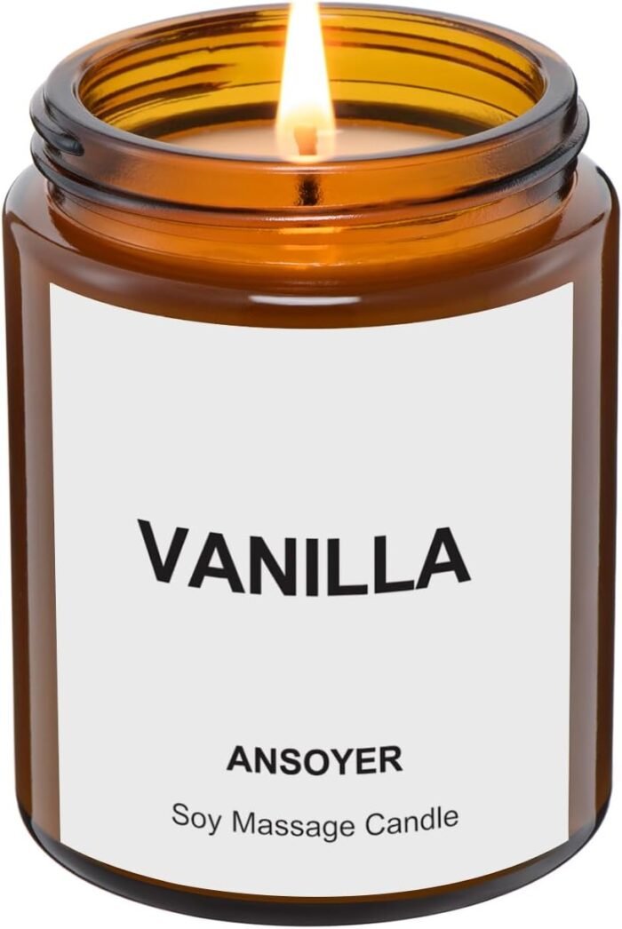 Massage Oil Candle, Romantic Gift SPA Us - Image 1