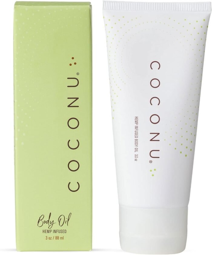 Coconu Hemp Infused Body Oil | Organic C - Image 1