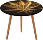 Round Fitted Tablecloth Waterproof Stain
