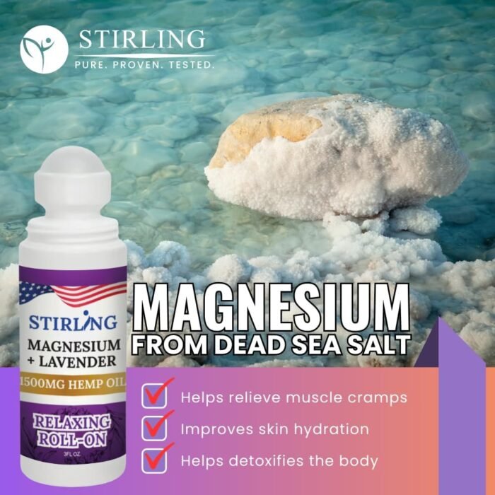 Stirling Lavender Roll On Lotion with Ma - Image 5