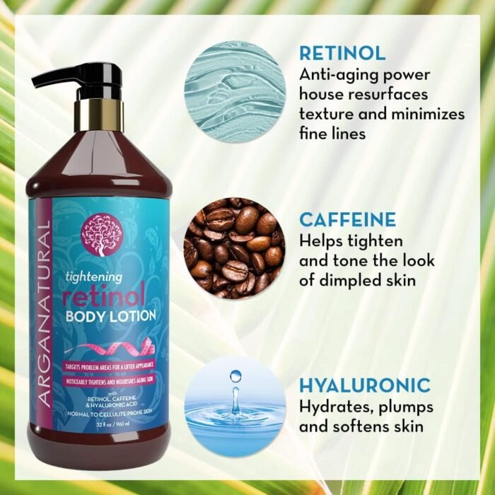 Arganatural Tightening Retinol Body Loti - Image 2