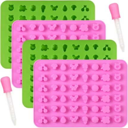 Fruits and Plants Silicone Gummy Molds,