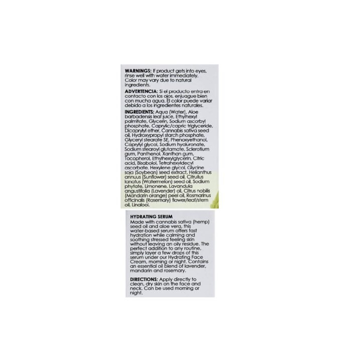 Botanics Simply Calm Hydrating Serum wit - Image 2