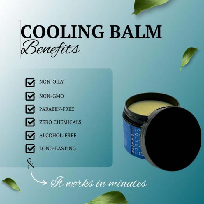 Organic Hemp Extract Cooling Relief Balm - Image 4