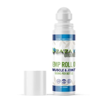 500mg Hemp Relief Roll-On Gel, ZA'ZA K O